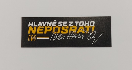 Magnet "Hlavně se z toho.." 