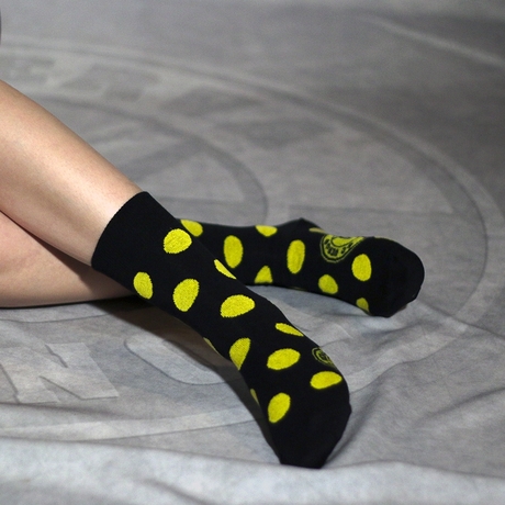 Ponožky - žlutý puntík